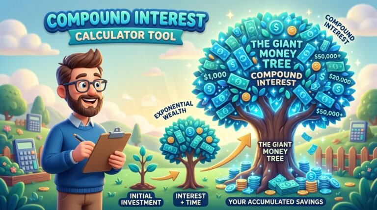 Compound Interest Calculator – See How Your Money Grows Online