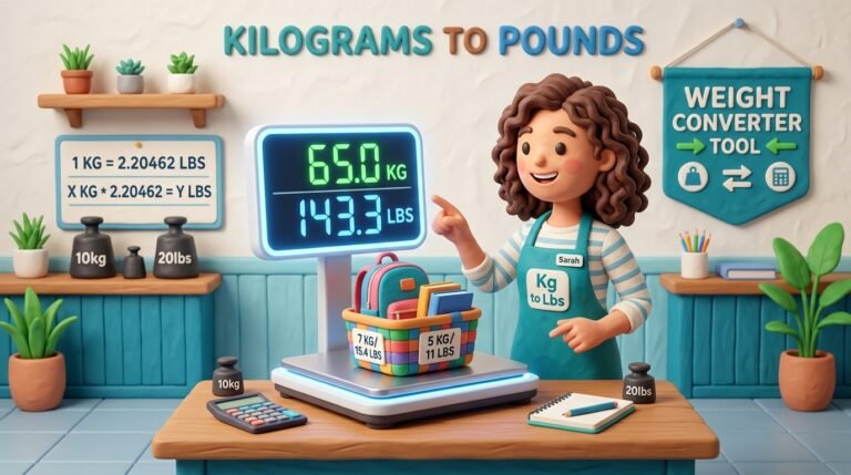 Kilograms to Pounds Converter