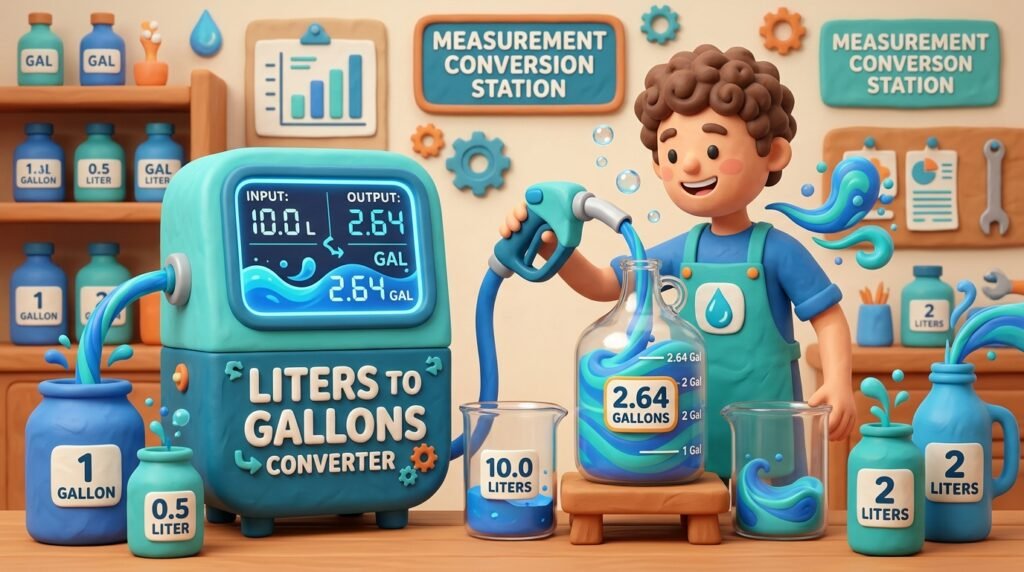 Liters to Gallons