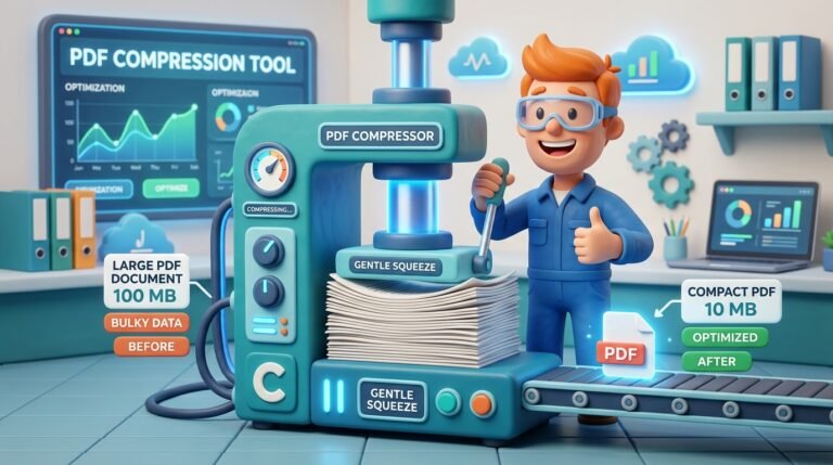 Compress PDF Online Free – Reduce PDF File Size Instantly