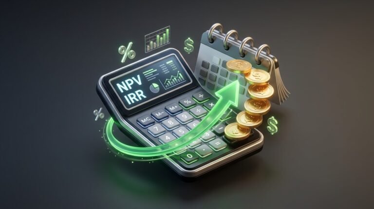 NPV, IRR & Payback Period Calculator