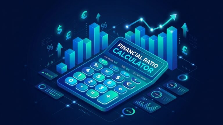 Financial Ratio Calculator – ROCE, ROE, Gearing & More