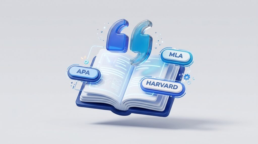 Free citation generator for websites, books and journal articles. Create APA 7, MLA 9 and Harvard references and build a reference list in seconds.