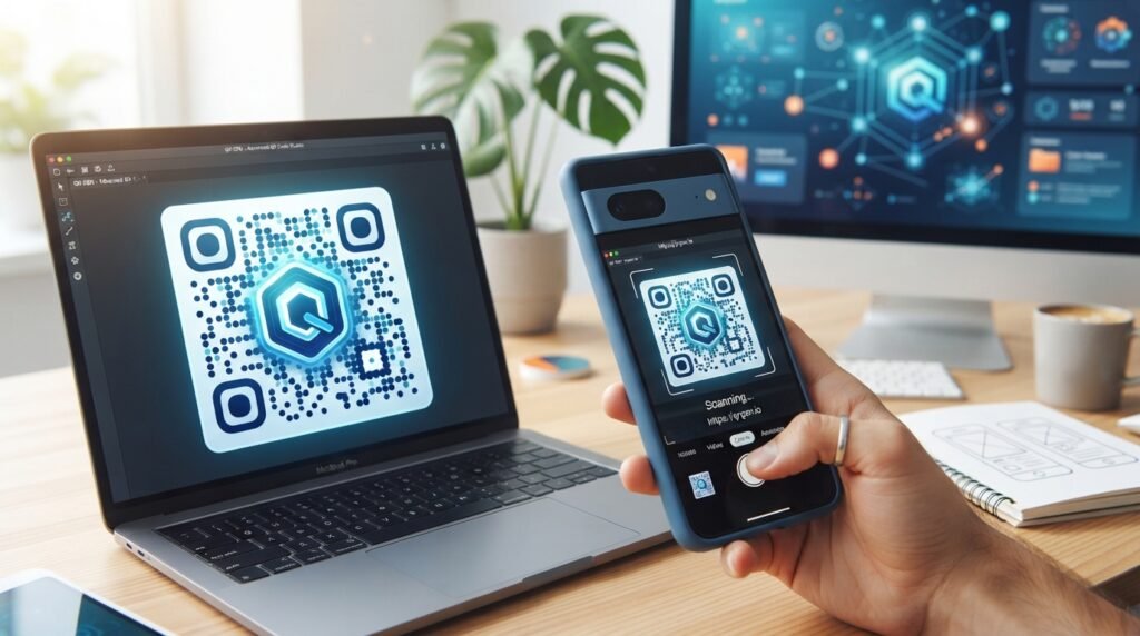 advanced QR code generator